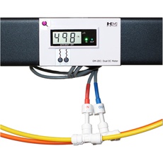 HM Digital dm-2ec Commercial Inline-Dual EC Monitor, 0–9990 μS Range, -2%-wie auch die Genauigkeit