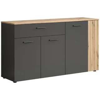 trendteam Sideboard Esteban Dekor Grau Anthrazit