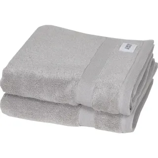 Cuddly Handtuch 100 x 150 cm grau 2 St.