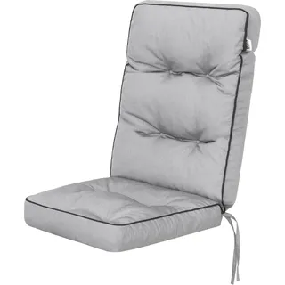 Bjird Sesselkissen, Kissen für Rattanmöbel, Steppkissen, Sitzkissen für Sessel / Stühle - Indoor & Outdoor - Gesteppt - 120x50 cm, Esche Ekolen