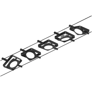 Paulmann Wire Systems Set MacLED 5x4,5W Schwarz ma