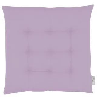 Tom Tailor Sitzkissen MIT 9 Punkt-Steppung Dove , Flieder , Textil , 40x5x40 cm , Oeko-Tex® Standard 100 , Heimtextilien, Wohntextilien, Sitzkissen