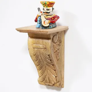 Vintage Wandregal Hängeregal Schweberegal Wandboard Wanddeko Holz Wandablage