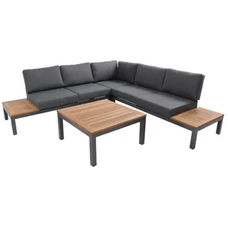 MWH Reno Loungemöbelset Aluminium 4-tlg.