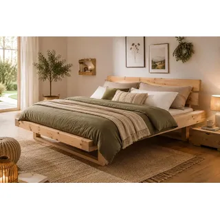 OTTO home Ultima Balkenbett 158 x 228 cm Braun