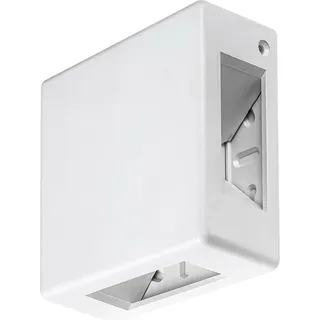 Rabalux 7318 Außenwandleuchte Lippa, 6W, 3000K, 360lm, weiß, warmweiß, IP54, 12x12cm - Weiß