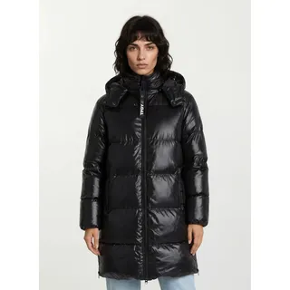 Winterjacke TRUEPRODIGY "Zarif F Kapuze mit diversen Reißverschlüssen", Damen, Gr. S, schwarz, Obermaterial: 100% Polyester PES., regular fit, Jacken Winterjacke