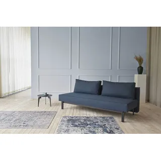 Innovation Living Schlafcouch Stoff 3-Sitzer Blau