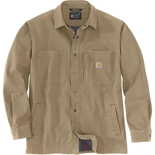 Carhartt Canvas-Fleece, Hemd/Jacke - Beige (Dkh) - S