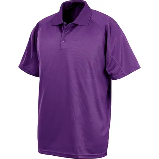 Spiro Uni Erwachsene Impact Performance Aircool Polo Shirt PC3503 (S) (Violett) - Violett