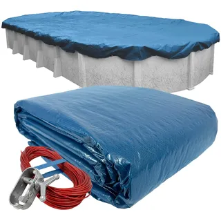 Robelle 351824-4 Poolabdeckung Winter Super 5,5 x 7,3 m oberirdische Pools