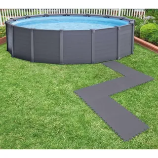 Intex Bodenschutz-Matte grau 1,9 m2