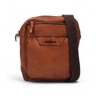 Pikolinos für Herren. MHA-187 Braune Cervo-Umhängetasche (OSFA), Lässig, Leder