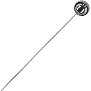 KOTARBAU® Gartenstecker Kugel mit Stab Länge 101 cm ⌀ 10 cm Gartenkugel mit Stab Gartenstecker Edelstahl für draußen Spiegeleffekt Spiegelkugel aus Edelstahl