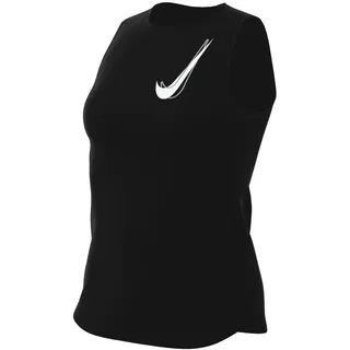 Nike Damen Tank Top One Swoosh Dri-FIT HJ2218-010 L - Black - L