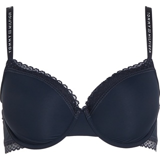 Tommy Hilfiger DEMI-BRA mit Tommy Hilfiger Markenlabel, schwarz