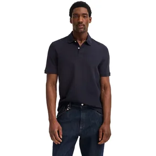 bugatti Herren Poloshirt Modern Fit Premium Cotton Basic Polo Kurzarm Baumwolle