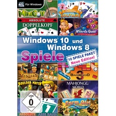 Bild Windows 10 und Windows 8 Spiele - Neue Edition (USK) (PC)