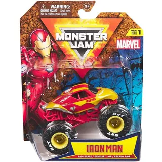 Spin Master 6069960 - Monster Jam Marvel Monstertruck mehrfarbig 1:64