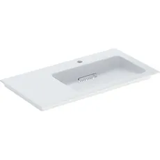 Geberit ONE Möbelwaschtisch Abgang horizontal, Ablagefläche links, 90x13,1x47,5cm, 505.0, Ausführung: Hahnloch links