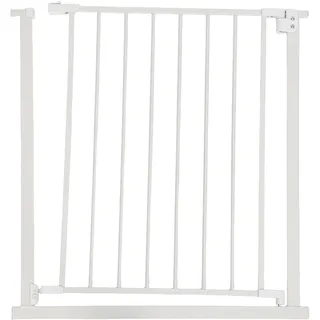 Relaxdays Treppenschutzgitter, , weiß , Kunststoff, Metall , 80x1 cm, , Babysicherheit