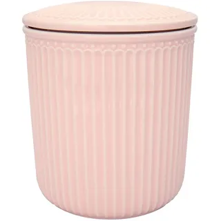 Greengate Vorratsdose mit Deckel ALICE Pale Pink Rosa Medium 13x15 cm Keramik