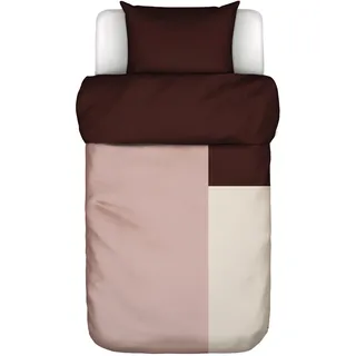 Marc O'Polo Wendebettwäsche »Ewon, 100% Bio-Baumwollsatin« 2 Stk., tlg., braun