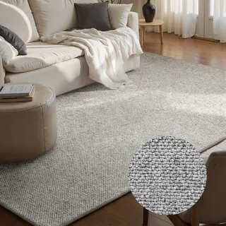 HANSE HOME Wolly 2 Teppichläufer 60 x 90 cm Grau/Weiß