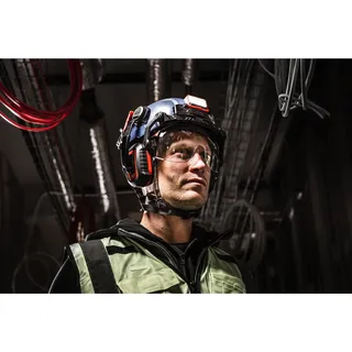 Milwaukee Industriekletterhelm blau, unbelüftet BOLT 200