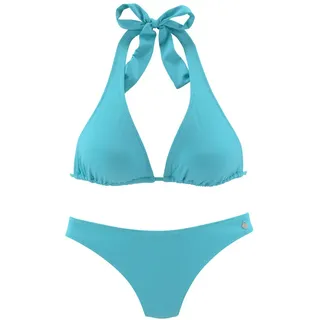 LASCANA Triangel-Bikini Damen türkis Gr.34 Cup A/B