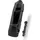 TWIST bottle 800 Trinkflasche mit Halterung – 800 ml, grau/schwarz, BPA-frei, spülmaschinengeeignet
