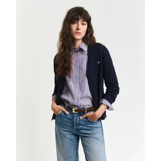 GANT Strickjacke »CLASSIC COTTON CARDIGAN«, blau