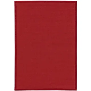 benuta Nest Sisalteppich Sana Rot 160x230 cm , Textil , Beton Optik , Rechteckig , 160x230 cm , Gots , für Fußbodenheizung geeignet , Teppiche und Böden, Teppiche