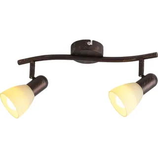 Landhaus Spot Soma 2-armig - Bronze