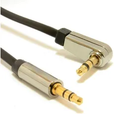 Bild CCAP-444L-6 Audio-Kabel 1,8 m 3.5mm Schwarz