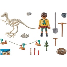 Bild von Dinos - Ausgrabungsstätte mit Dino-Skelett