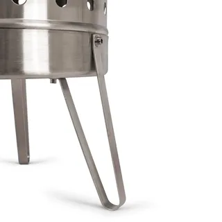 Petromax Feuerschale 44,5 cm Edelstahl grau