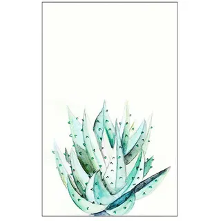 Komar Poster »Aloe Watercolor«, Pflanzen-Blätter, (1 St.), Kinderzimmer, Schlafzimmer, Wohnzimmer, bunt