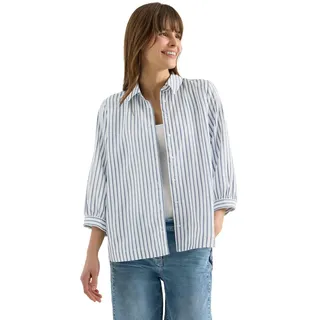 Cecil Damen Bluse in Seersucker Qualität