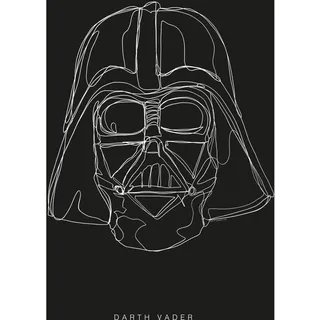 KOMAR Wandbild Star Wars Vader 50 x 70 cm