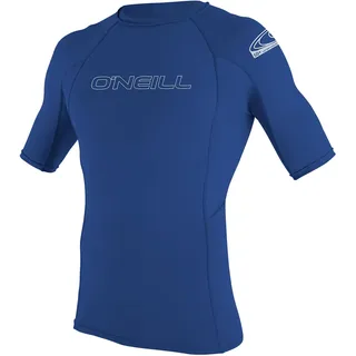 O'Neill Basic Skins S/S Rash Guard - Kompressionsshirt - Herren - Blue - M