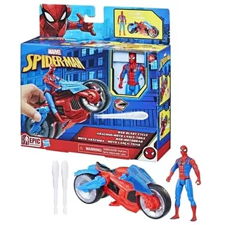 Marvel Spider-Man Epic Hero Series - Web Blast Cycle 10 cm