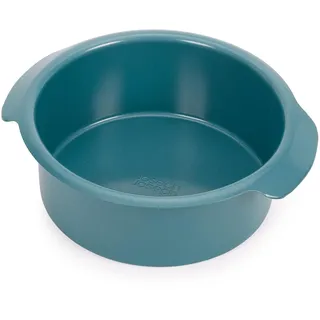Joseph Nest Bake Antihaft-Runde Kuchenform, 20cm, Karbonstahl, Leichtziehbare Griffe, Stapelbar, Platzsparendes Design