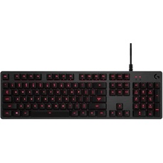 Logitech G 413 USB QWERTZ Schweiz Schwarz – Tastaturen (kabelgebunden, USB, mechanische Tastatur, QWERTZ, LED, Schwarz)