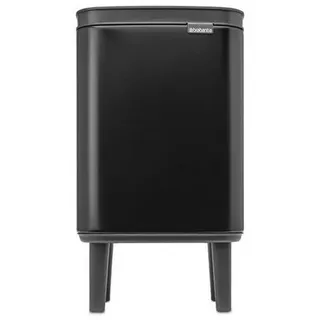 Brabantia 227028 Mülleimer Bo Hi, 4L, Matt Black