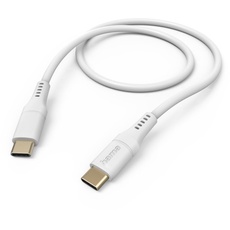 Bild Ladekabel Flexible USB-C/USB-C 1.5m Silikon weiß (201577)
