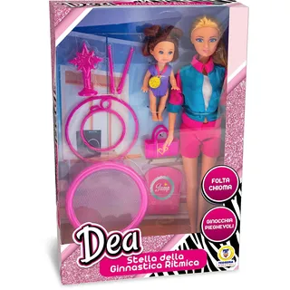 Teorema Giocattoli Theorema 67995 - Turnerpuppe Stern der Rhythmischen Gymnastik mit Zubehör