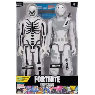 Fortnite Victory Duo Mode 30cm-skull Trooper & Scratch Figur - Multicolor