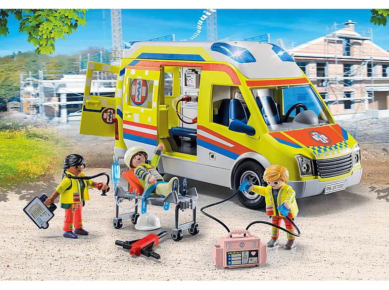 Bild von City Life - Rettungswagen mit Licht und Sound (71202)