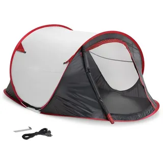 JEMIDI Pop Up Zelt für 2 Personen - Wurfzelt wasserdicht - 2 Mann Campingzelt - Trekkingzelt Strandzelt Festival Zelt Angel Zelt- kleines Packmaß - schnellaufbau